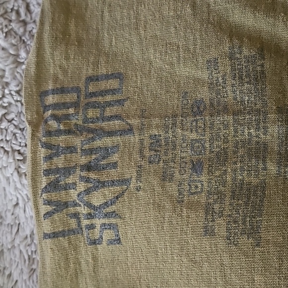 Lynard Skynard (S/M) Oversized Baggy Distresed Graphic Tee - Picture 5 of 11
